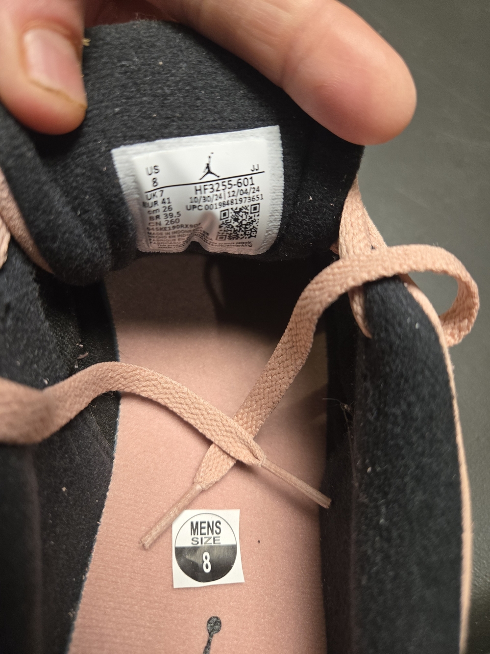 Jordan Fligt Court Rust Pin Mens Size 8/lWomens 9 NEW - Picture 8 of 10